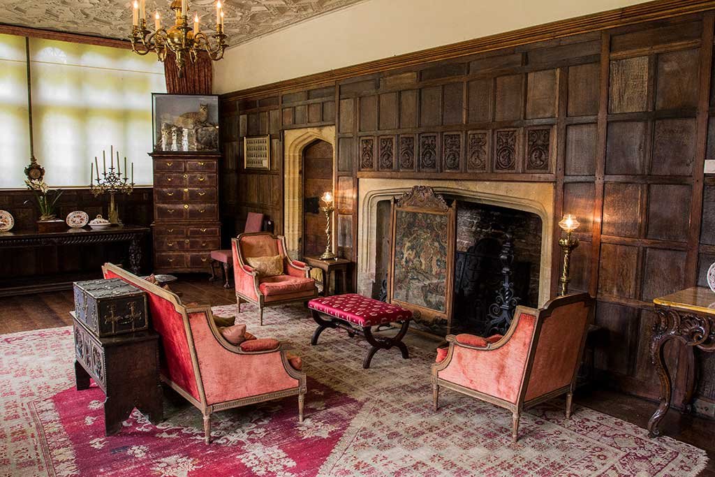 Interior of Athelhampton House