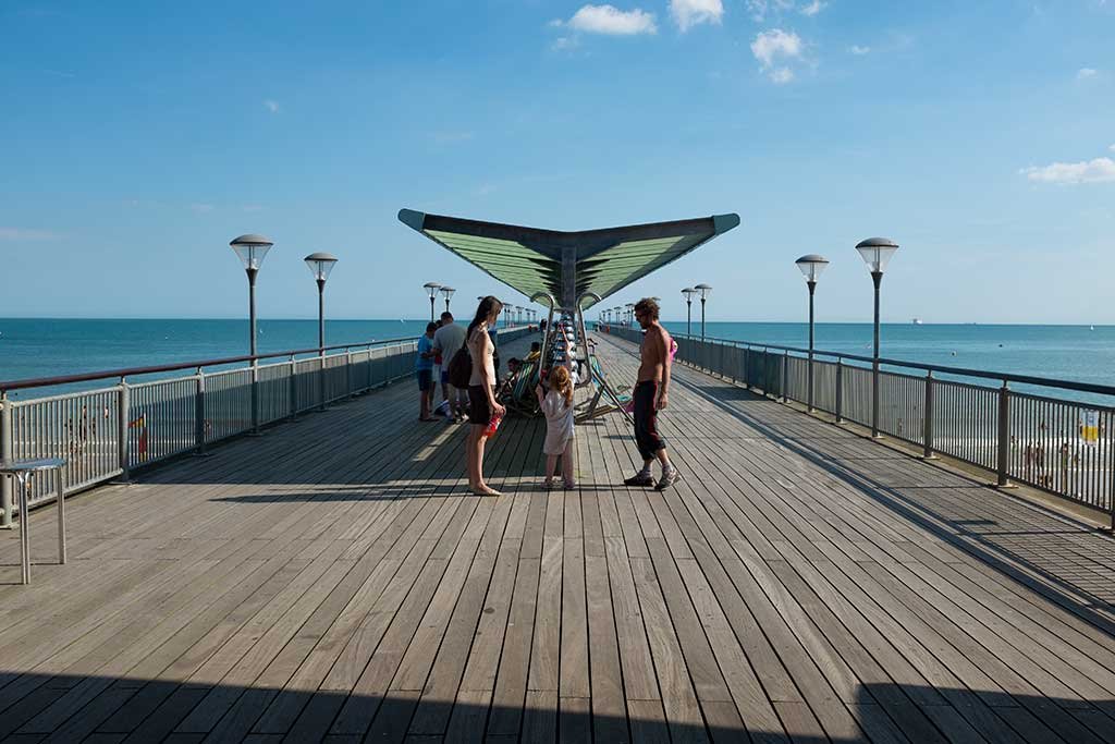 Boscombe Pier is free to enter