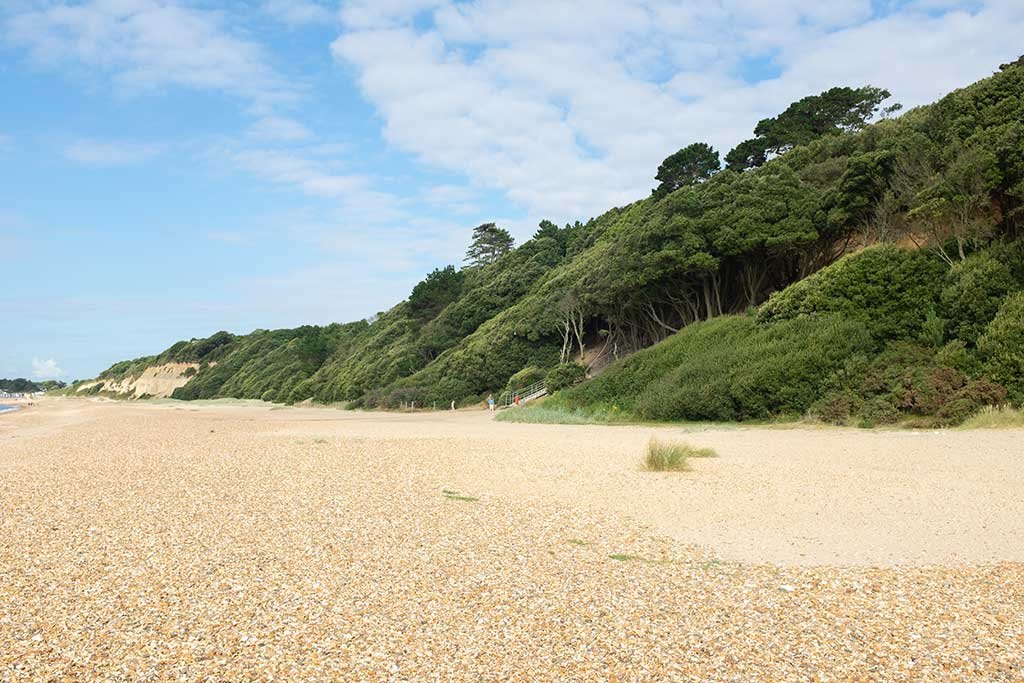 Highcliffe Castle Beach