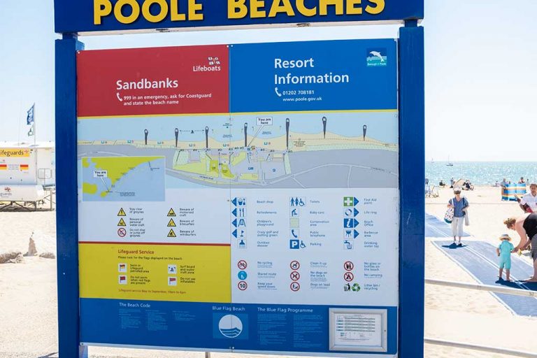 Sandbanks Beach - Beach & Car Park Visitor info | Dorset Guide