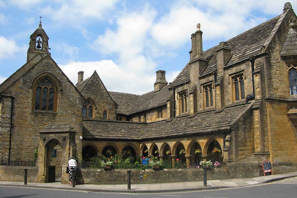 St. Johns Almshouse next to the Abbey