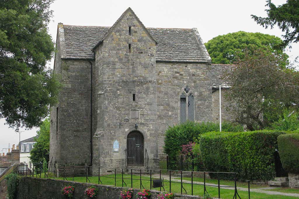 St Martin's Church, Wareham - sometimes referred to as St Martin's-on-the-walls, is an Anglo-Saxon church said to have been founded by Saint Aldhelm in the 7th century. The present building dates from about AD 1030. 