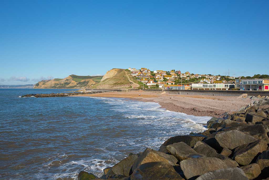 West Bay Beach Bridport - Dorset Guide